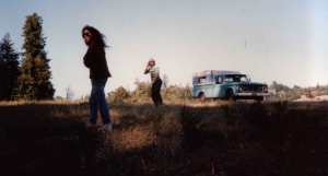 Steve and Lynn at Haupt Ranch site